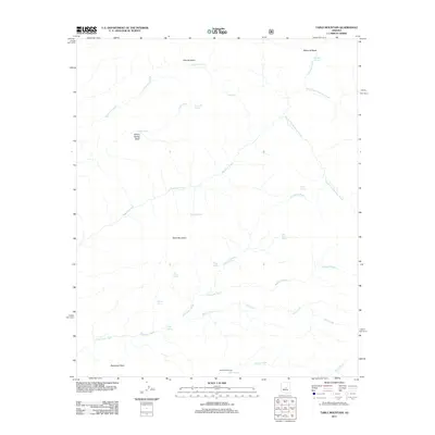 2011 Map of Table Mountain, 2011 Print