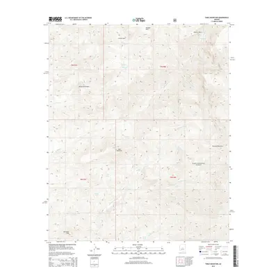 2014 Map of Table Mountain, 2014 Print