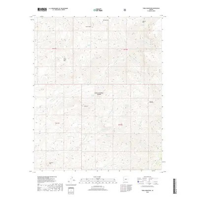 2018 Map of Table Mountain, 2018 Print