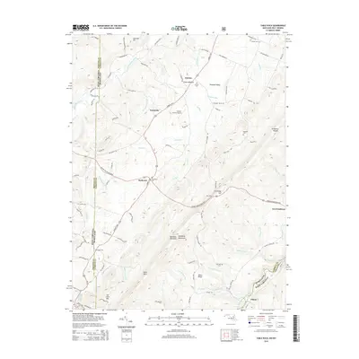 2014 Map of Table Rock, 2014 Print