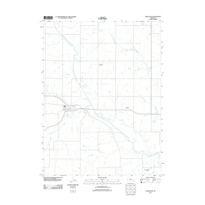 2011 Map of Table Rock, 2011 Print