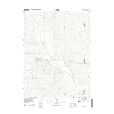 2014 Map of Table Rock, 2014 Print