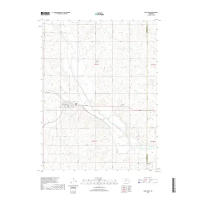 2017 Map of Table Rock, 2017 Print