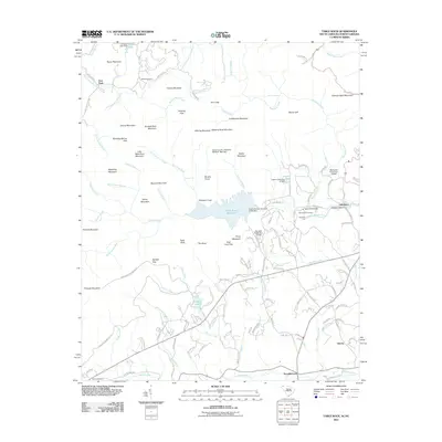 2011 Map of Table Rock, 2011 Print