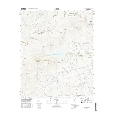 2017 Map of Table Rock, 2017 Print
