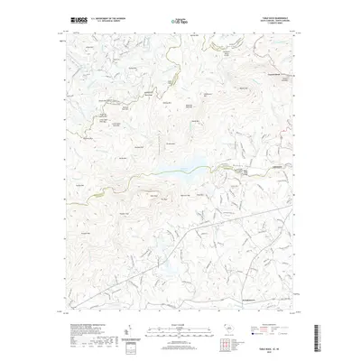 2020 Map of Table Rock, 2020 Print