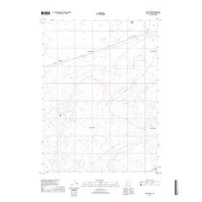 2017 Map of Table Rock, 2017 Print