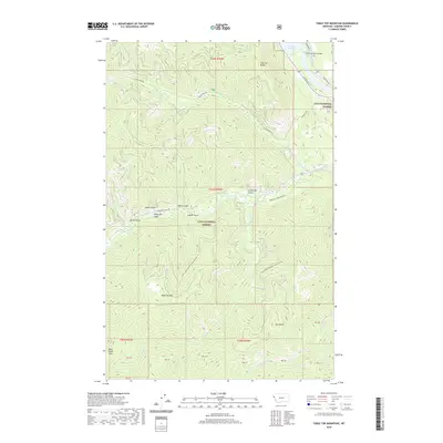 2020 Map of Table Top Mountain, 2020 Print