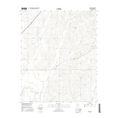 2016 Map of Tabler, 2016 Print