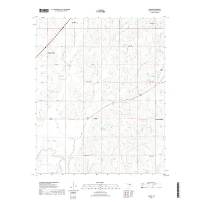 2018 Map of Tabler, 2018 Print