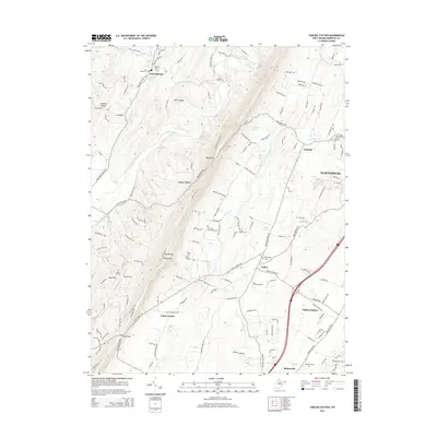2014 Map of Tablers Station, 2014 Print