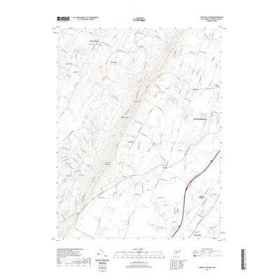 2019 Map of Tablers Station, 2019 Print