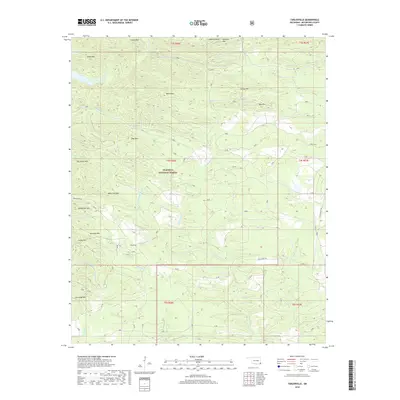 2018 Map of Tablerville, 2018 Print