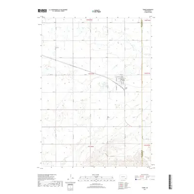 2017 Map of Tabor, 2017 Print
