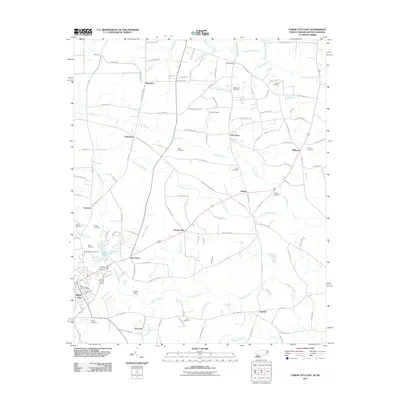 2011 Map of Tabor City East, 2011 Print