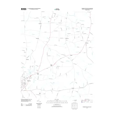 2013 Map of Tabor City East, 2013 Print