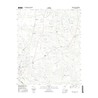 2016 Map of Tabor City East, 2016 Print