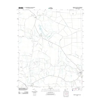 2011 Map of Tabor City West, 2011 Print