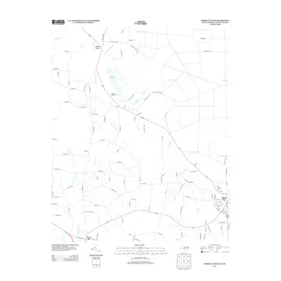 2013 Map of Tabor City West, 2013 Print