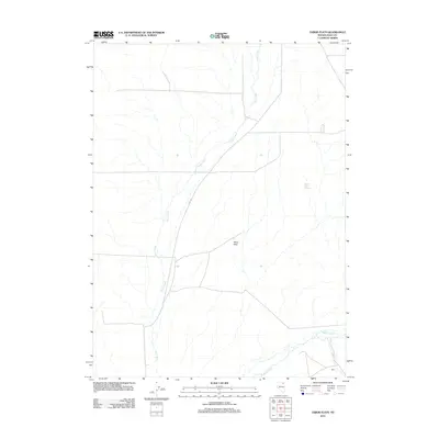 2012 Map of Tabor Flats, 2012 Print