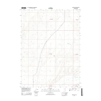 2015 Map of Tabor Flats, 2015 Print