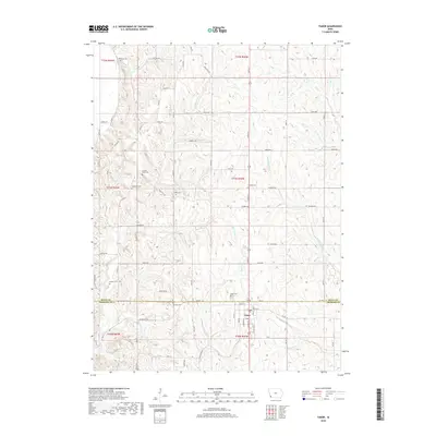 2018 Map of Tabor, 2018 Print