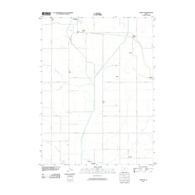 2010 Map of Tabor NE, 2010 Print