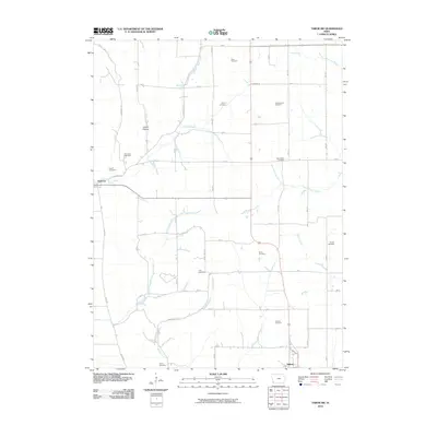 2010 Map of Tabor SW, 2010 Print
