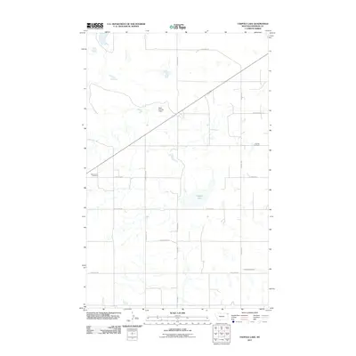 2011 Map of Tadpole Lake, 2011 Print