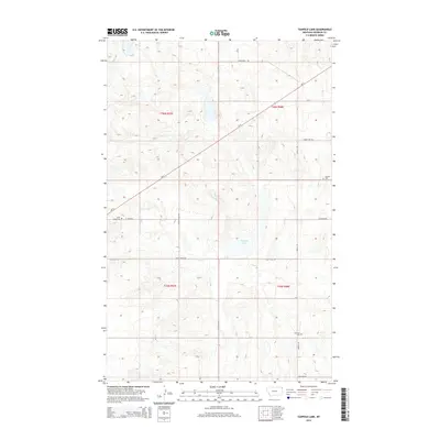 2014 Map of Tadpole Lake, 2014 Print