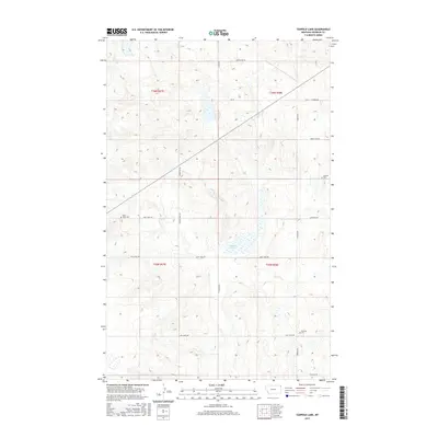 2017 Map of Tadpole Lake, 2017 Print