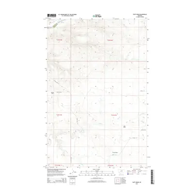 2014 Map of Taffy Ridge, 2014 Print