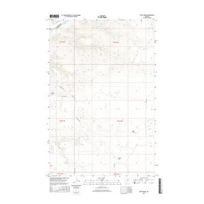 2017 Map of Taffy Ridge, 2017 Print