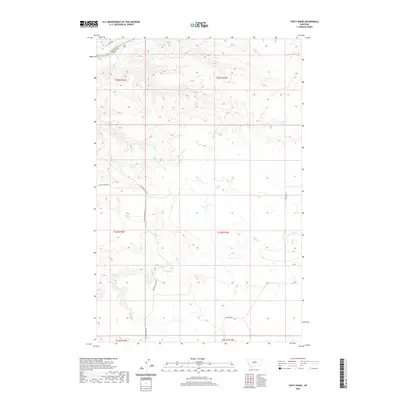 2020 Map of Taffy Ridge, 2020 Print