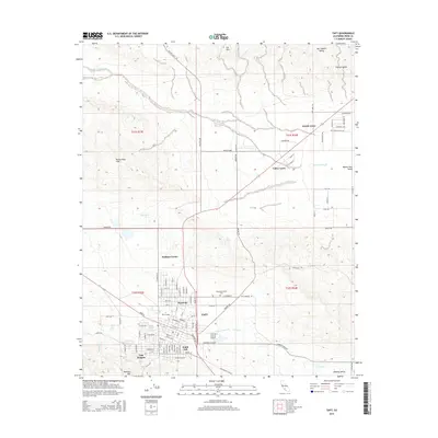 2015 Map of Taft, 2015 Print