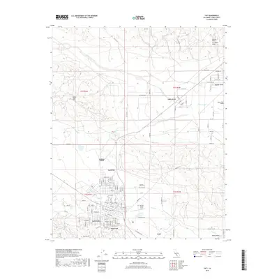 2018 Map of Taft, 2018 Print