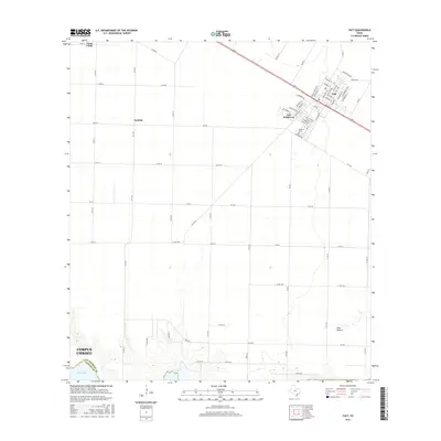 2016 Map of Taft, 2016 Print