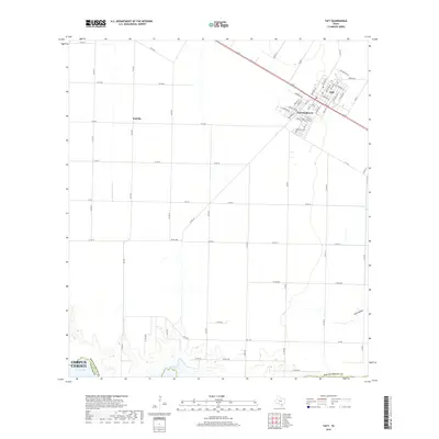 2019 Map of Taft, 2019 Print