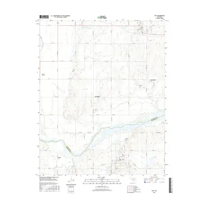 2016 Map of Taft, 2016 Print