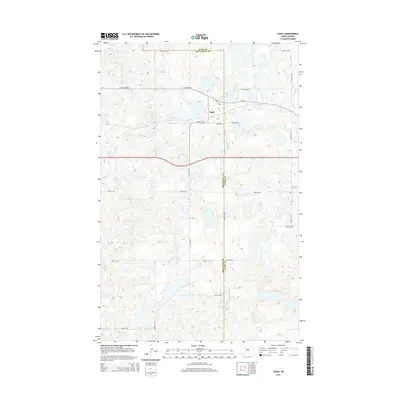 2014 Map of Tagus, 2014 Print