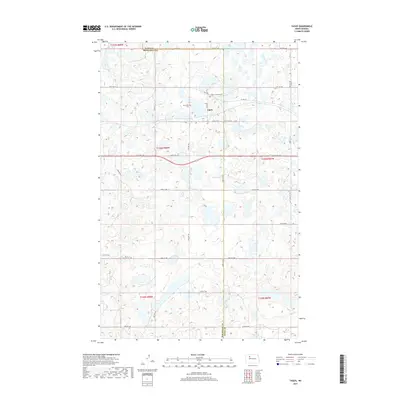2017 Map of Tagus, 2017 Print
