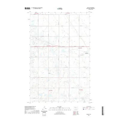 2020 Map of Tagus SE, 2020 Print