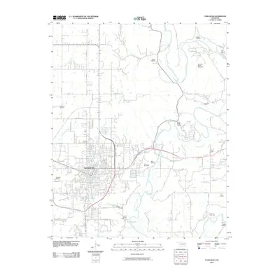 2010 Map of Tahlequah, 2010 Print