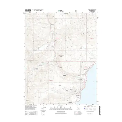 2015 Map of Tahoe City, 2015 Print