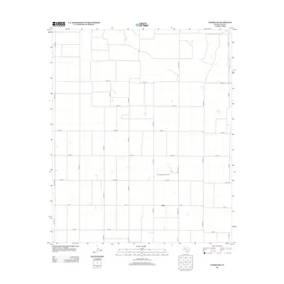 2012 Map of Tahoka SW, 2012 Print