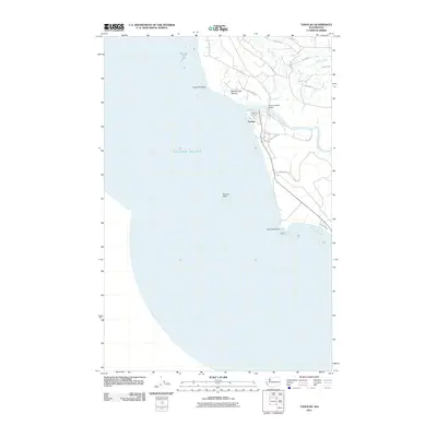 2011 Map of Taholah, 2011 Print