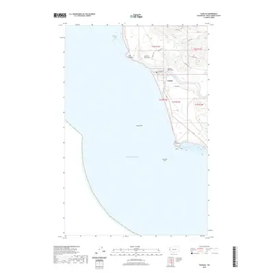 2020 Map of Taholah, 2020 Print