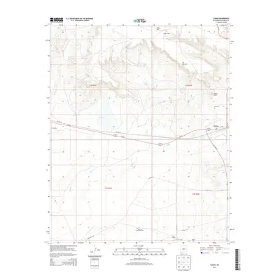 2013 Map of Taiban, 2013 Print