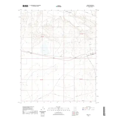 2020 Map of Taiban, 2020 Print