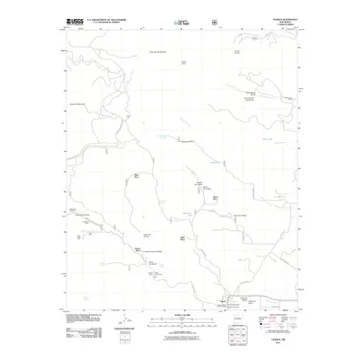 2011 Map of Tajique, 2011 Print